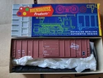 Scale Roundhouse Milwaukee Road 50' Ps Rib Side Box Car Train Kit 1902. Fixed Price $9.99.
