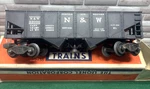 Lionel Postwar 3456 N&w Operating Hopper Car With Original Box, Blt 8-50. Fixed Price $44.99.