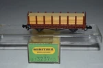 Scale Minitrix 51323700 Unlettered Wagon Flat With Load C55367. Fixed Price $19.99.