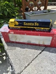 Atlas No. 8501 U36C Ho Scale Santa Fe #8706 Locomotive In Box - Runs!. Fixed Price $64.95.