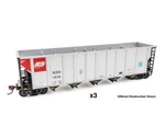 Walthers Scale 50' RD-4 Coal Hopper Alliant Energy Iesx 3 Pack #1. Fixed Price $86.12.
