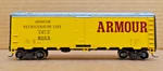 Athearn Ho Scale Armour 40' Steel Reefer #8003 #71335. Fixed Price $14.99.
