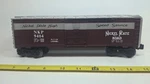 Scale Lionel Nickle Plate Boxcar 6-9404. Fixed Price $19.99.