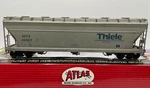 Atlas 1404-2 3 Bay Centerflow Hopper Car Thiele Acfx 46507 Weathered. Fixed Price $44.99.