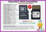 Navigation Micro Sd Card 86271-0E076 For Toyota Corolla Prius 4RUNNER 2024 Map. Fixed Price $1000.00.