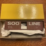 Ho Accurail 1960S Repaint 50 Plug Door Boxcar Kit Soo Line #177044. Fixed Price $15.95.
