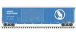 Atlas Ho Postwar 50' Double-door Boxcar Great Northern Gn #35055 20006579. Fixed Price $40.98.