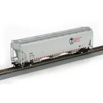 Athearn 89253 Cp/soo Line Trinity Covered Hopper #121743 Ln/box. Fixed Price $37.99.