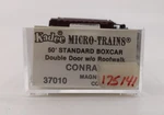 Micro-trains 03700010 Conrail 50' Double Door Boxcar # 175141 Kit. Fixed Price $21.24.