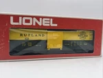 Lionel Gauge & O27, Rutland 9710 Boxcar Metal Wheels Vintage Lnib. Fixed Price $43.00.