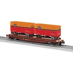 Lionel Trains 2526380 Pacific Electric Tofc #563200 W/2 Trailers, Gauge, Nib. Fixed Price $164.99.