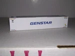 Walthers #1808 Genstar 48' Stoughton Smooth Side Container #480526 White 1/87. Fixed Price $7.99.