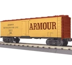 Mth Railking 30-78195 Armour Modern Reefer Box Car #568 O-gauge Refrigerator. Fixed Price $49.95.