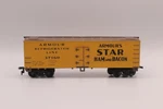 Ho Scale Armour Refrigerator Line Star Reefer Car Vintage Train. Fixed Price $34.67.