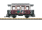 Lgb Scale 36023 2023 Christmas Car (cream, Red, Silver, Santa Scene). Fixed Price $200.99.