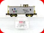 Scale **east Caravan Lines** Christmas Caboose - Micro Trains 05150009 *read. Fixed Price $36.95.