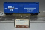 Scale Kadee 20318 Ph&d 40' Single Door Boxcar 1307 C44581. Fixed Price $19.99.