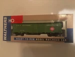 Walthers #932-6243 Ho Scale 50 Rea Express Reefer #7525 Chromate Green. Fixed Price $18.99.