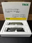 Trix 24302 Royal Bavarian State Railway Coal Hopper 2-CARS 81825, 81833 Nib. Fixed Price $75.00.