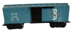 Marx Gauge- Boston Maine 77003 Blue Sliding Door Deluxe Box Car. Fixed Price $30.00.