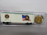 MICRO-TRAINS-#07400122-FRANKLIN PIERCE-40-BOX#1853-1857-PRESIDENTIAL-N Scale. Fixed Price $20.00.