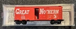 Great Northern #1858 40' Box Car Micro-trains 20176, N-scale Circus -new. Fixed Price $12.25.