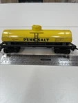 Bachmann Ho Pennsalt Tank Car Gatx 67927 Yellow Single Dome Rolling Stock. Fixed Price $24.95.