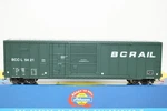Athearn Ho Scale Bcol Rail 50' Plug & Sliding Door Box Car #5421 Nos 92840. Fixed Price $36.00.