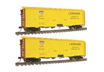 Walthers Ho Gold Line 40' Meat Reefer Liebmann Packing 932-22582 (2-PACK). Fixed Price $39.99.