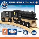 Masterpieces - Lionel Steam Engine & Coal Car Toy Train Set. Fixed Price $19.99.