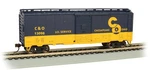 Bachmann Ho Pullman-standard PS-1 40' Steel Boxcar Chesapeake & Ohio Co #1 16002. Fixed Price $44.98.