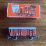 Rklin 4605 Covered Goods Wagon Ho Scale Vintage With Box Germany Open. Fixed Price $39.99.