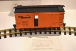 Aristocraft Art 40311 2 Axle Boxcar D&rgw Rio Grande New. Fixed Price $53.95.
