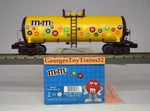 Mth Railking 3-RAIL Ga Mars M&ms Modern Tank Car 30-73337 New Box. Fixed Price $65.00.