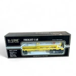 K-line K-636102 Timken Classic Yellow Tank Car #2 Gauge. Fixed Price $36.05.