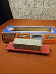 Ahm 7301B Southern Flatcar With Crates Box. Fixed Price $12.00.
