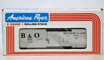 American Flyer Scale 4-9709 B&o Box Car S0108 New Old Stock Nos. Fixed Price $29.99.