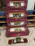 Mth Premier 20-90550 O Scale Prr Flat Car With 6 Pack M4 Sherman Tank Lnib. Fixed Price $425.00.