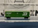 Micro-trains Burlington Northern #730513 50 Standard Box Car 38200 (t). Fixed Price $16.99.
