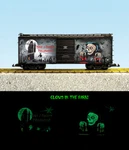 Usa Trains Scale R19143 Glow The Dark Creepy Halloween Box Car - Black. Fixed Price $109.99.