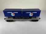 Lionel 6-16323, Lines Flat Car W/trailers, Ob (1990). Fixed Price $14.95.