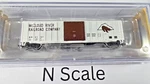 Bachmann Scale Mccloud River 50' Box Car 19660 Mr #2197. Fixed Price $25.00.