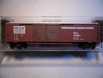 N- Atlas 3602 50' D/d Boxcar, Scl "the Family Line" M-t Trks /m-m Cpl. Fixed Price $12.99.