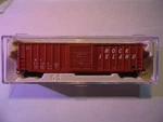 Atlas 45251 50' Precision Design Boxcar, Rock Island Ln M-m Couplers. Fixed Price $9.99.