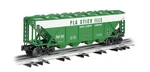 Bachmann 4-BAY Covered Hopper 3-RAIL Ready To Run Williams Plasticville 47626. Fixed Price $70.98.