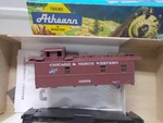 ATHEARN-#1267-C & W-caboose #10976-KIT Ho Scale. Fixed Price $12.00.