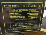 Msh- Weaver 3-RAIL New York Central U25B Diesel Engine Locomotive 3NOS Mint. Fixed Price $199.99.