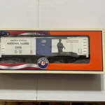 Lionel U.s.a. National Guard Boxcar 6-29998 Gauge Train Nib. Fixed Price $40.00.