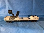 K Line Homeland Railroad Police Helicopter Mobile Camera Car 74324. Fixed Price $25.95.