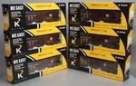 K-line K626-1893A Gauge Pennsylvania Die-cast 4-BAY Hopper 6-PACK (3-RAIL) Nib. Fixed Price $274.99.